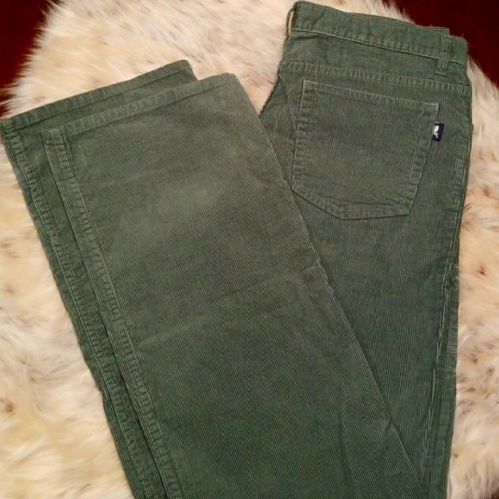 Vineyard Vines By Shep & Ian Olive Green Cords